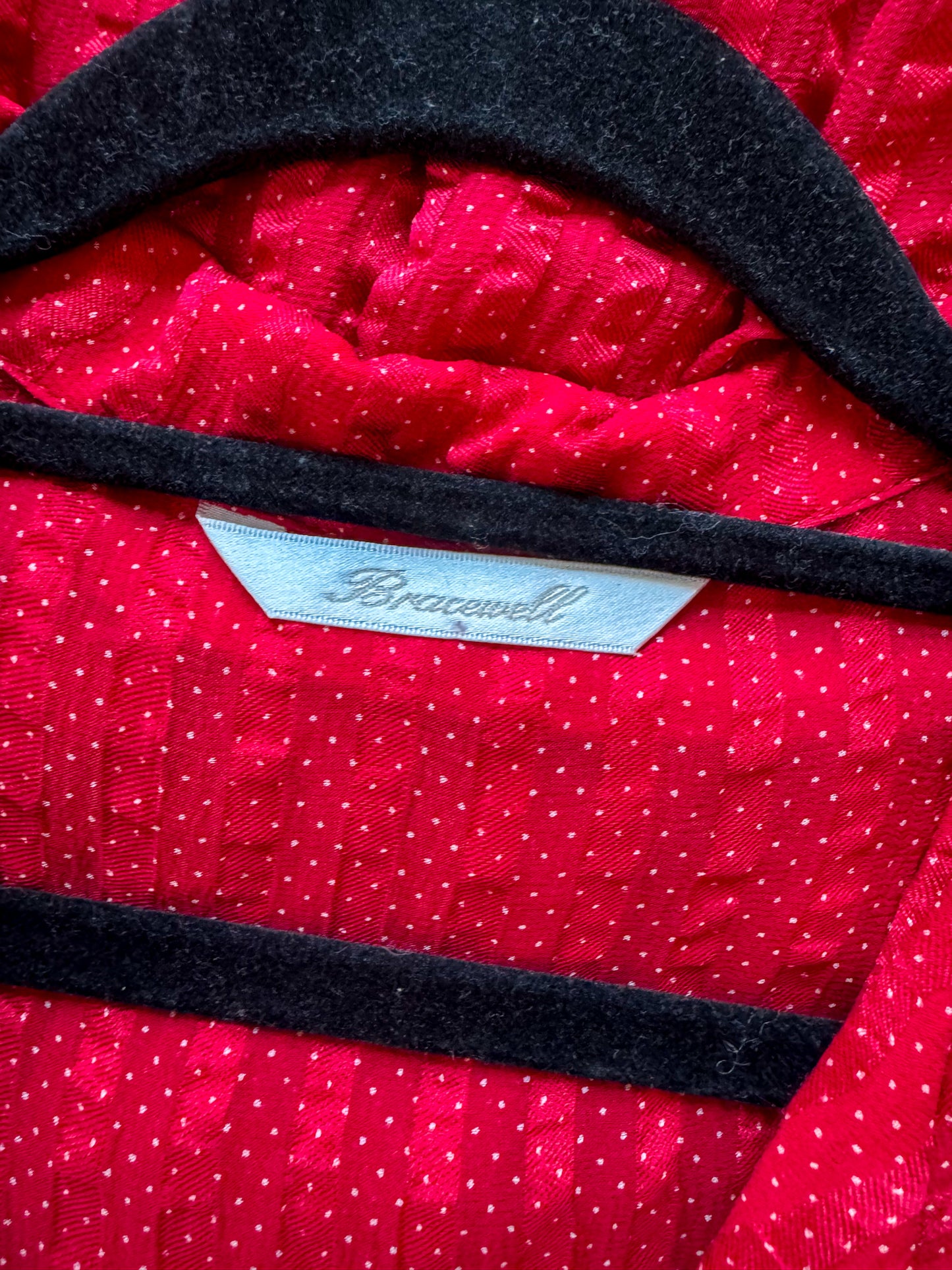 VINTAGE 1990S BRACEWELL SILK SHEER STRIPED MIDI SHIRT DRESS S/M