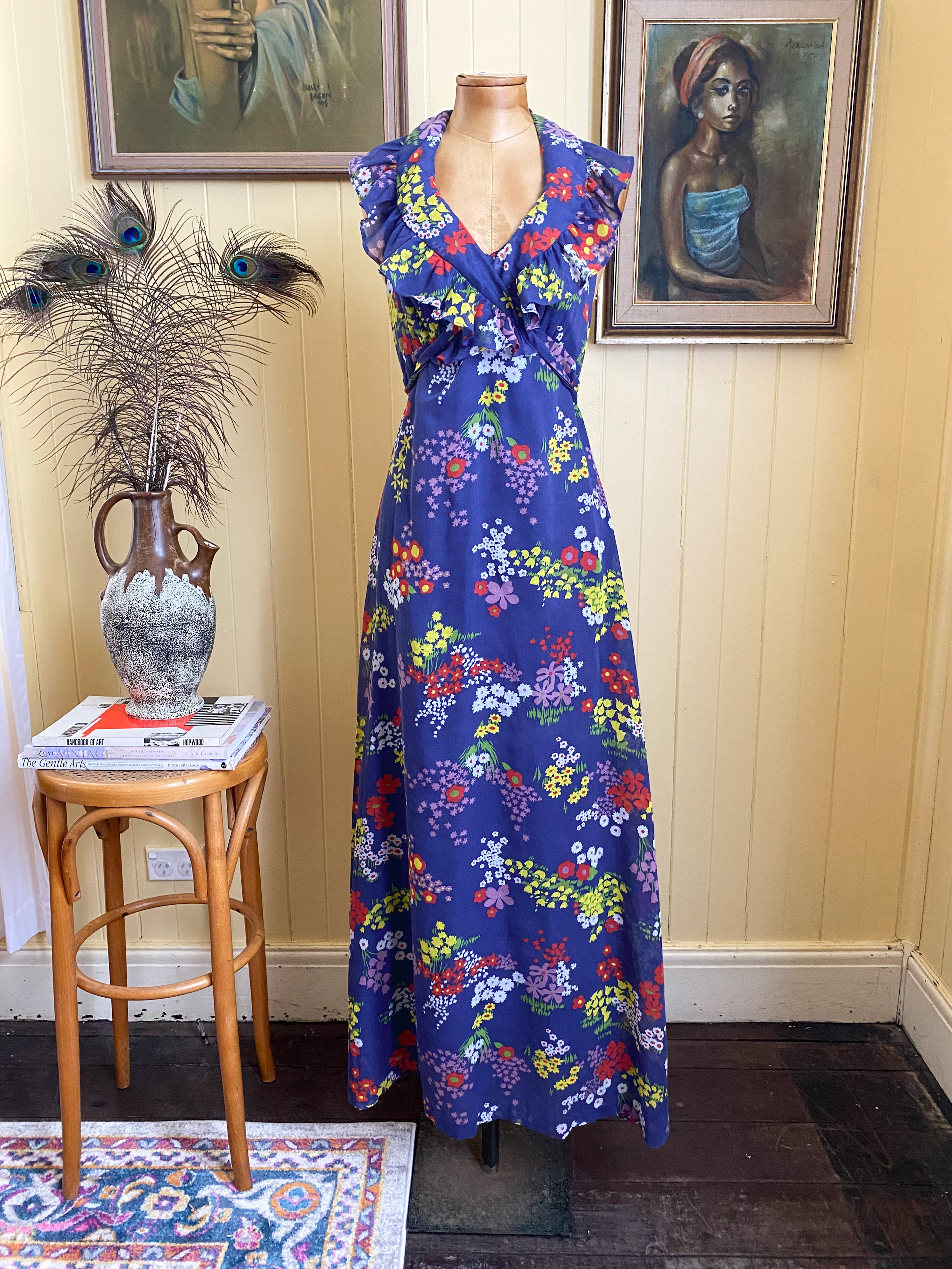 Parker floral sale maxi dress