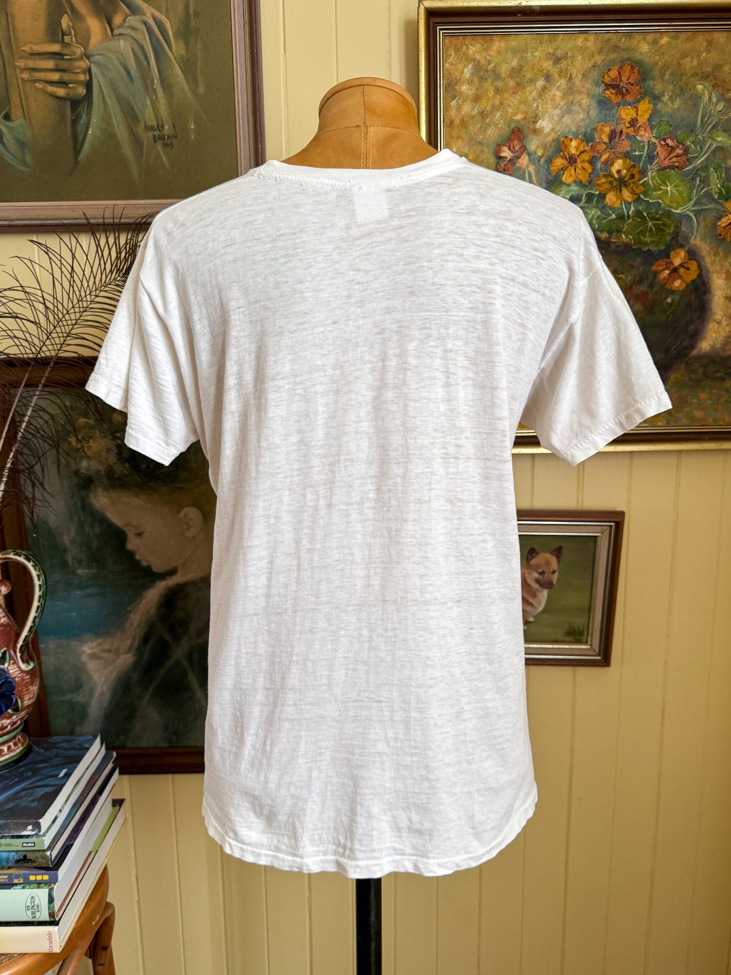 VINTAGE 1970S RARE ROBERT CRUMB “GROW YOUR OWN” PRINT SINGLE STITCH TSHIRT S/M