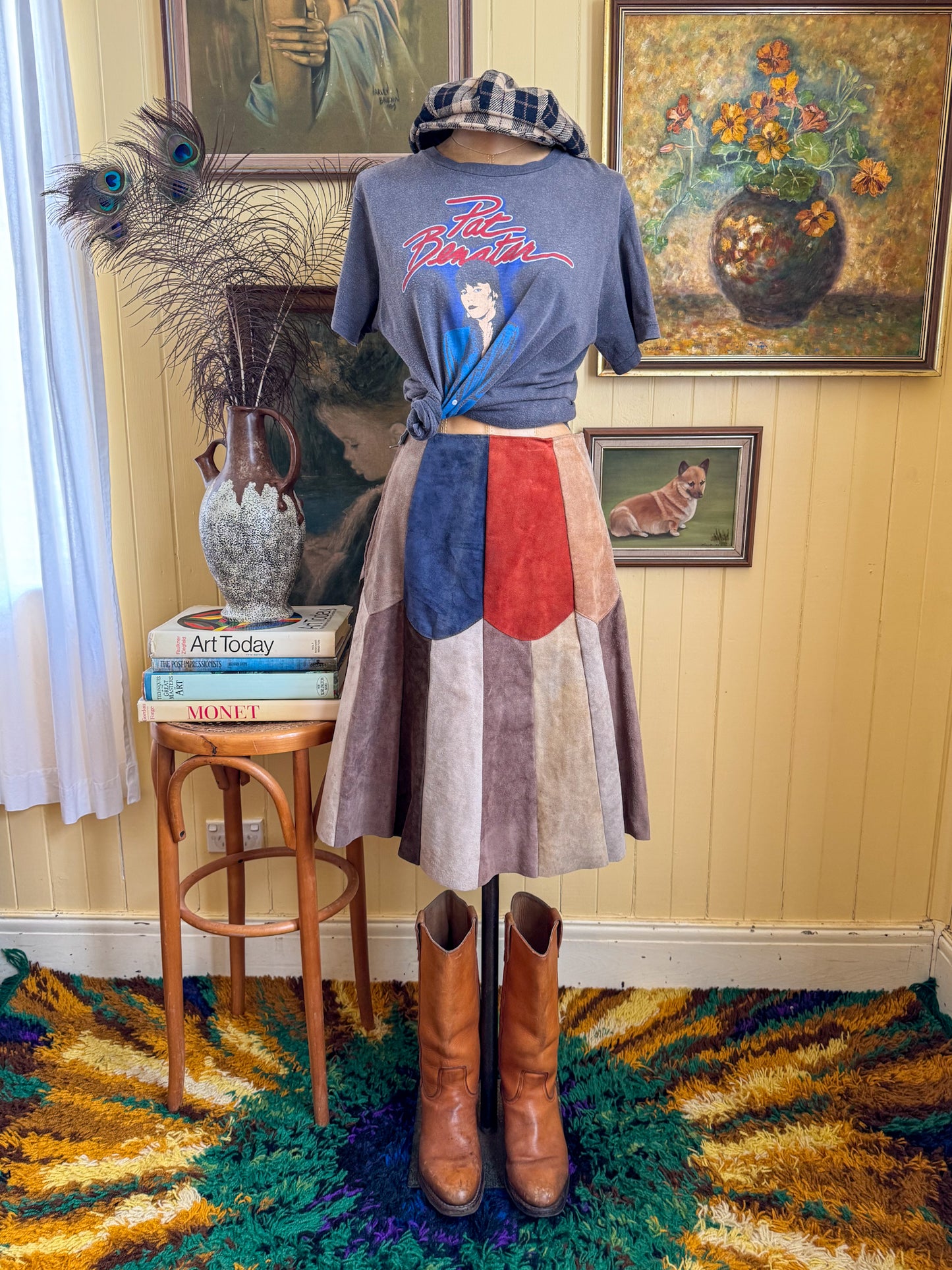 VINTAGE 1982 PAT BENATAR GET NERVOUS TOUR PRINT SINGLE STITCH TSHIRT S/M