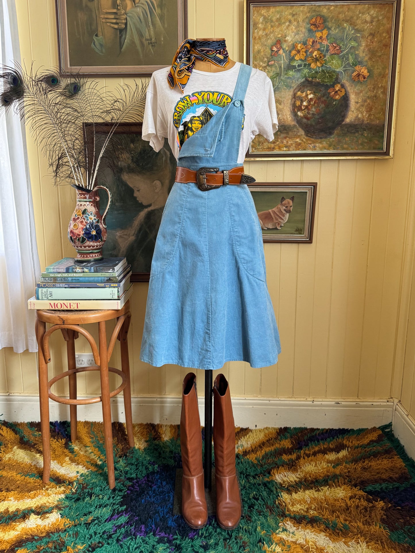 VINTAGE 1970S RARE ROBERT CRUMB “GROW YOUR OWN” PRINT SINGLE STITCH TSHIRT S/M