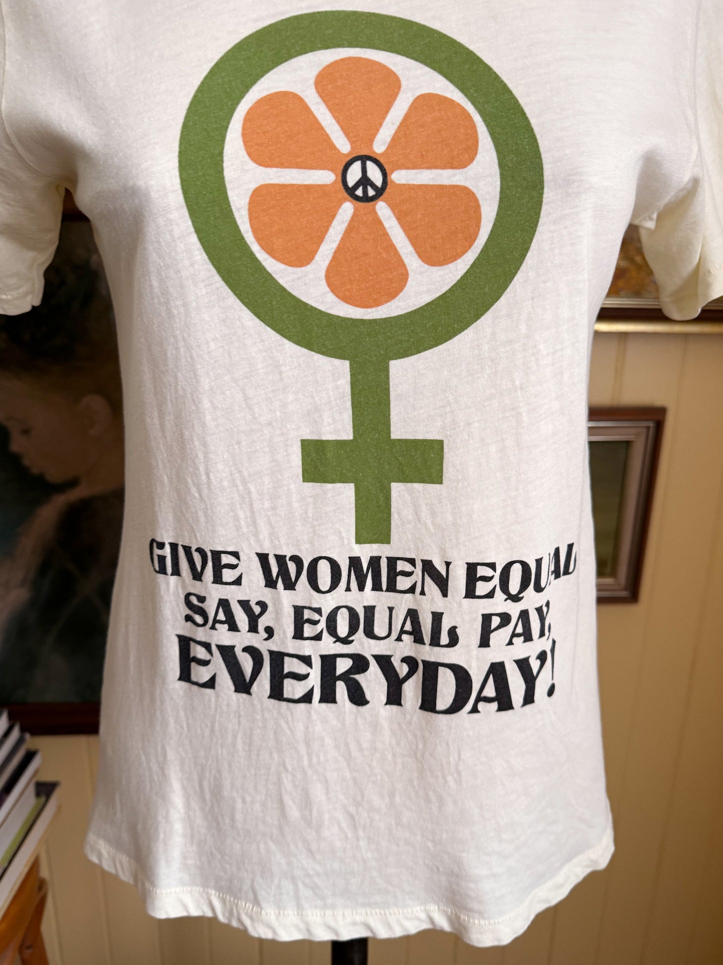 PRELOVED SUGARHIGH LOVESTONED WOMEN’S RIGHTS PRINT COTTON T-SHIRT S