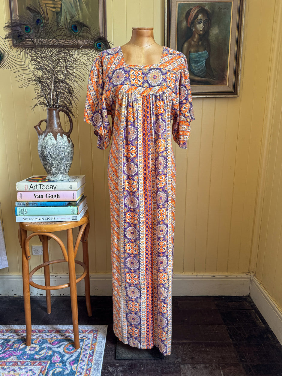 Stunning rare 1970s Cotton bohemian dream by Dollyrockers