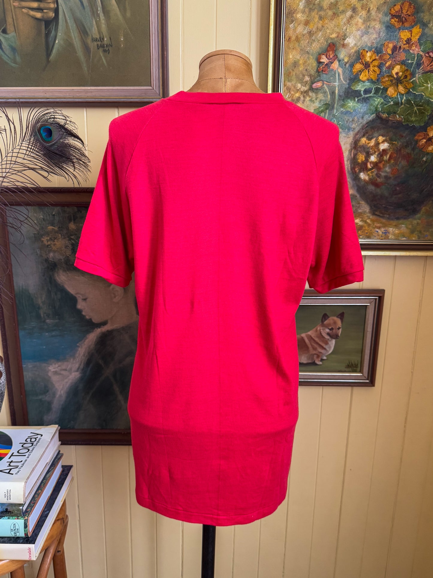 VINTAGE 1977 ULTRA RARE AUSTRALIAN FLEETWOOD MAC RUMOURS PRINT SINGLE STITCH TSHIRT M/L